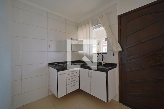 Sala/Cozinha de apartamento à venda com 1 quarto, 38m² em Vila Ré, São Paulo