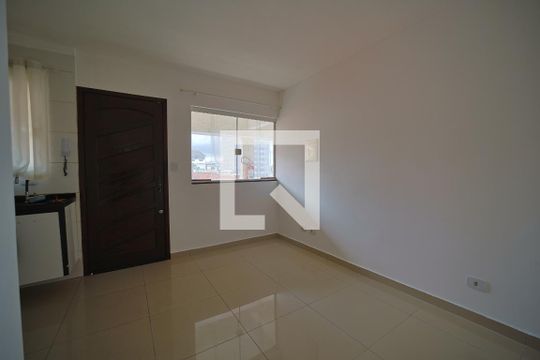 Sala/Cozinha de apartamento à venda com 1 quarto, 38m² em Vila Ré, São Paulo