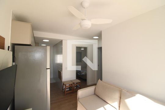 Sala / Cozinha de apartamento para alugar com 2 quartos, 45m² em Santana, São Paulo