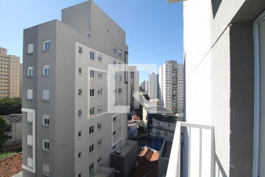 Sala / Cozinha - Varanda de apartamento para alugar com 2 quartos, 45m² em Santana, São Paulo
