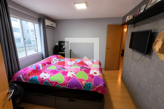 Quarto 2 de apartamento para alugar com 2 quartos, 49m² em Cecília, Viamão