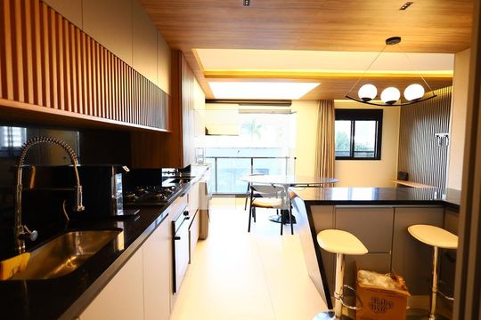 Cozinha e Área de Serviço de apartamento para alugar com 1 quarto, 54m² em Centro, Osasco