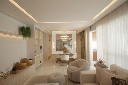 Sala de apartamento para alugar com 3 quartos, 130m² em Água Branca, São Paulo
