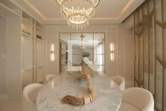 Sala de apartamento para alugar com 3 quartos, 130m² em Água Branca, São Paulo