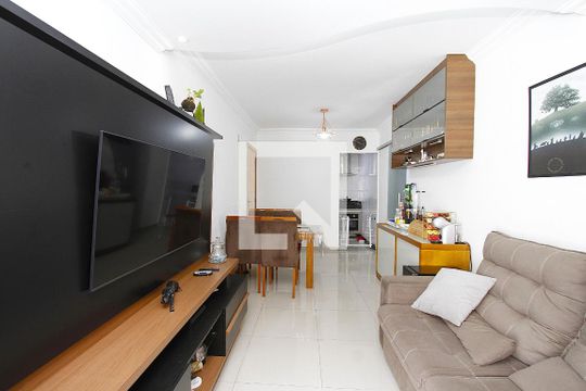 Sala de apartamento à venda com 2 quartos, 68m² em Castelo, Belo Horizonte
