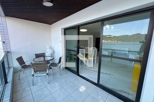Varanda da Sala de apartamento para alugar com 3 quartos, 144m² em Itararé, São Vicente