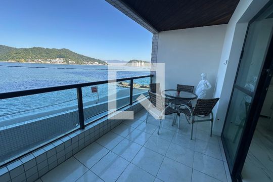 Varanda da Sala de apartamento para alugar com 3 quartos, 144m² em Itararé, São Vicente