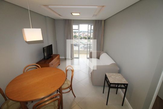 Sala de apartamento para alugar com 1 quarto, 47m² em Centro, São José dos Campos