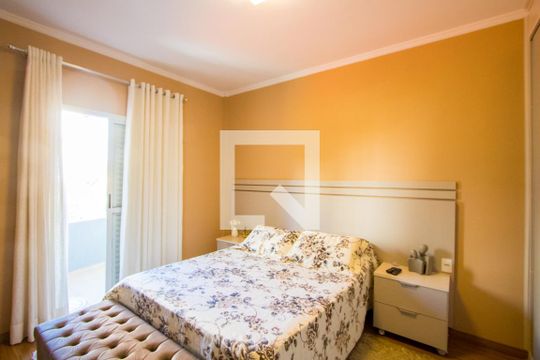 Quarto 1 - Suíte de apartamento à venda com 3 quartos, 92m² em Vila Gilda, Santo André