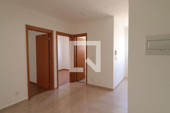 Sala de apartamento para alugar com 2 quartos, 43m² em Bonfim Paulista , Ribeirão Preto