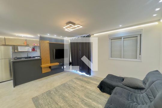Sala de apartamento para alugar com 1 quarto, 48m² em Vila Itapegica, Guarulhos