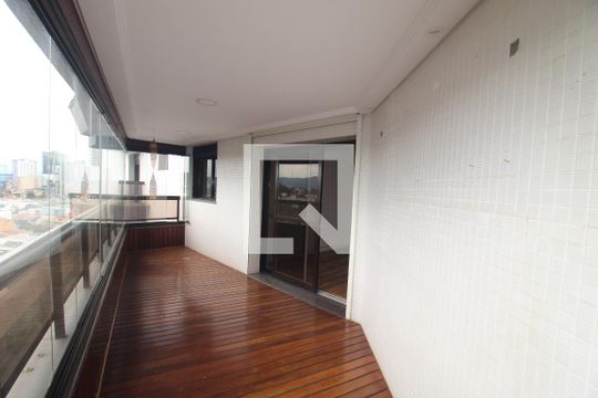 Varanda de apartamento à venda com 4 quartos, 222m² em Santana, São Paulo