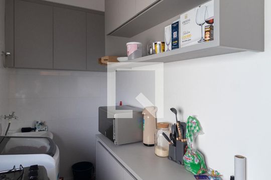 Cozinha e Área de Serviço de apartamento à venda com 2 quartos, 47m² em Vila Santa Teresa (zona Leste), São Paulo