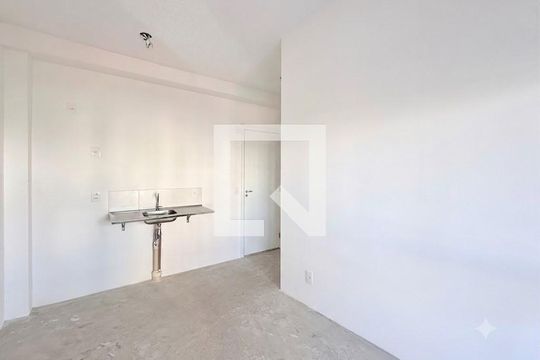 Sala  de apartamento à venda com 2 quartos, 39m² em Brooklin, São Paulo