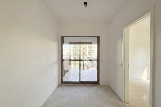Sala  de apartamento à venda com 2 quartos, 39m² em Brooklin, São Paulo