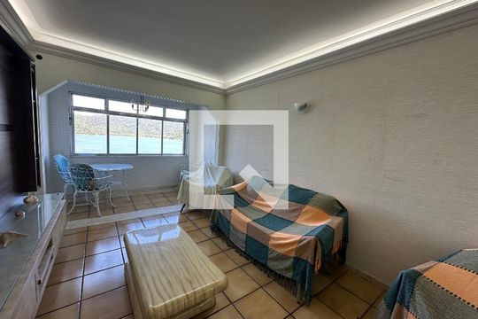 Sala de apartamento para alugar com 3 quartos, 149m² em Itararé, São Vicente