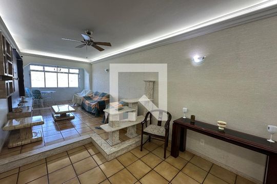 Sala de apartamento para alugar com 3 quartos, 149m² em Itararé, São Vicente