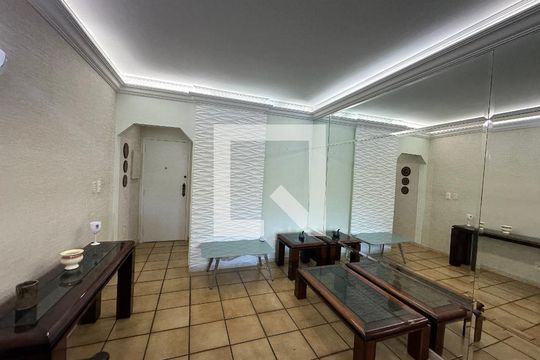 Sala de apartamento para alugar com 3 quartos, 149m² em Itararé, São Vicente