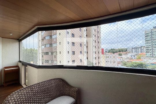 Sacada  de apartamento à venda com 3 quartos, 106m² em Jardim do Mar, São Bernardo do Campo