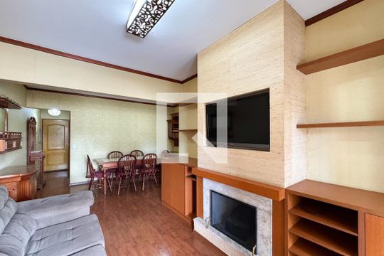 Sala de apartamento à venda com 3 quartos, 106m² em Jardim do Mar, São Bernardo do Campo