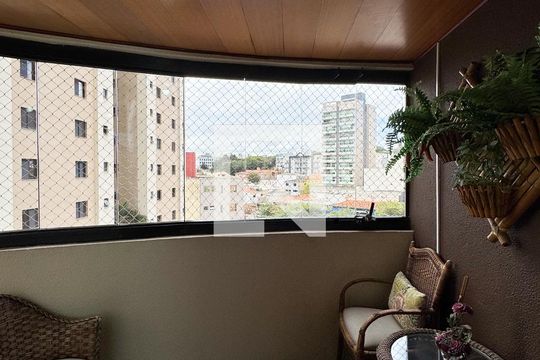 Sacada  de apartamento à venda com 3 quartos, 106m² em Jardim do Mar, São Bernardo do Campo