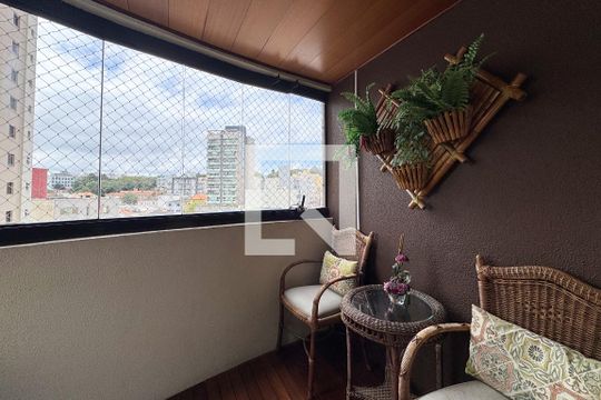 Sacada  de apartamento à venda com 3 quartos, 106m² em Jardim do Mar, São Bernardo do Campo