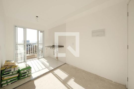 Sala/Cozinha de apartamento à venda com 2 quartos, 36m² em Vila Ré, São Paulo