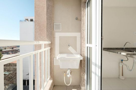 Sala/Cozinha de apartamento à venda com 2 quartos, 36m² em Vila Ré, São Paulo