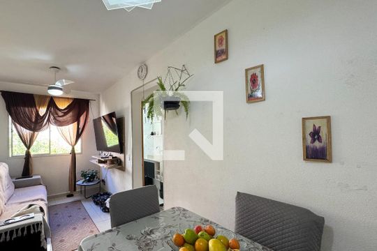 Sala  de apartamento à venda com 2 quartos, 54m² em Paulicéia, São Bernardo do Campo