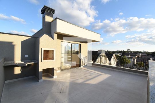 Cobertura de casa de condomínio para alugar com 3 quartos, 180m² em Bacacheri, Curitiba