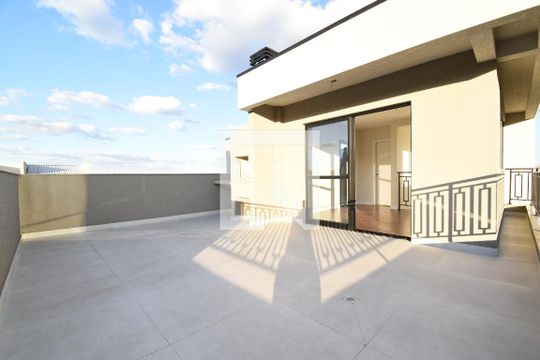 Cobertura de casa de condomínio para alugar com 3 quartos, 180m² em Bacacheri, Curitiba