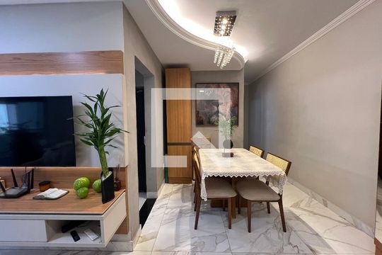 Sala de apartamento à venda com 2 quartos, 93m² em Castelo, Belo Horizonte