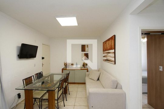 Sala de apartamento à venda com 2 quartos, 44m² em Estrela do Oriente, Belo Horizonte