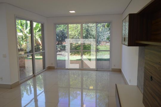 Sala de casa de condomínio para alugar com 3 quartos, 222m² em Bonfim Paulista, Ribeirão Preto