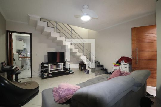 Sala de casa à venda com 3 quartos, 148m² em Vila Santa Teresa, Santo André