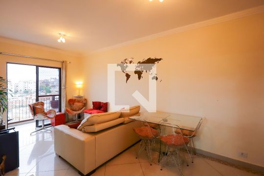 Sala de apartamento à venda com 2 quartos, 70m² em Vila Campo Grande, São Paulo