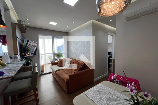 Sala de apartamento à venda com 2 quartos, 60m² em Parque da Vila Prudente, São Paulo