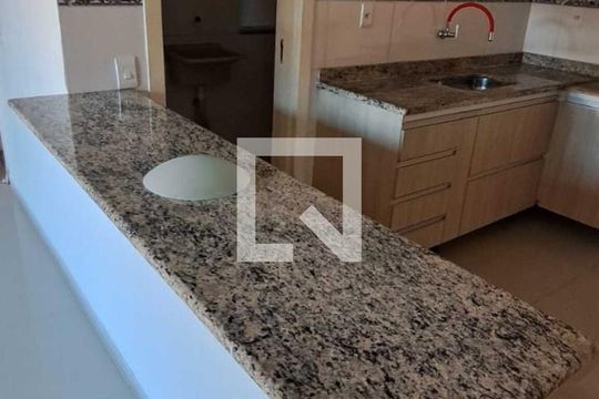 Sala/Cozinha de casa de condomínio para alugar com 2 quartos, 100m² em Coelho, São Gonçalo