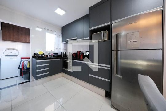 Sala/Cozinha de apartamento à venda com 3 quartos, 55m² em Vila Santa Teresa, São Paulo
