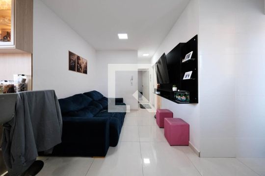 Sala/Cozinha de apartamento à venda com 3 quartos, 55m² em Vila Santa Teresa, São Paulo