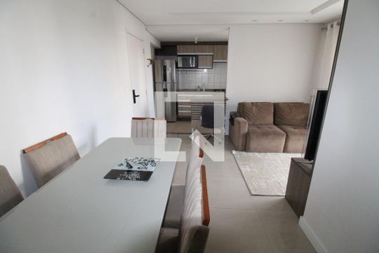 Sala de apartamento para alugar com 2 quartos, 63m² em Parque Residencial Aquarius, São José dos Campos