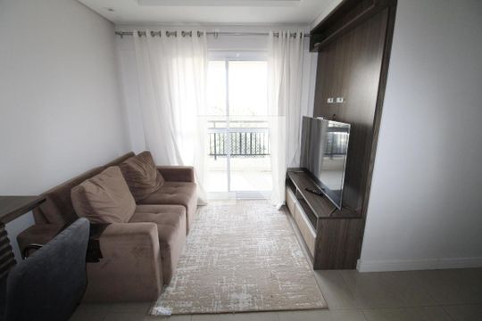 Sala de apartamento para alugar com 2 quartos, 63m² em Parque Residencial Aquarius, São José dos Campos