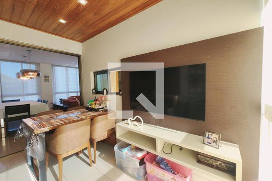 Sala de apartamento para alugar com 4 quartos, 154m² em Vale dos Cristais, Nova Lima