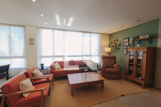 Sala de apartamento para alugar com 4 quartos, 154m² em Vale dos Cristais, Nova Lima