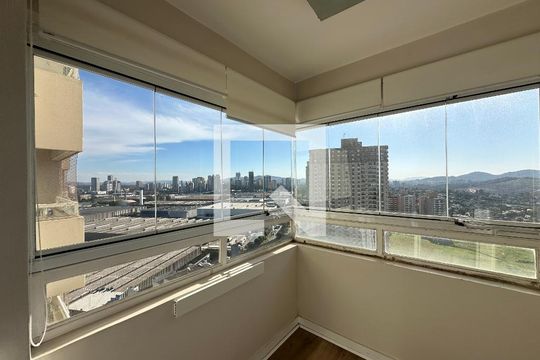 Varanda da Sala de apartamento para alugar com 2 quartos, 72m² em Tamboré, Barueri