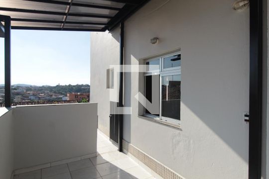 Varanda da Sala de apartamento para alugar com 2 quartos, 100m² em Piratininga, Belo Horizonte