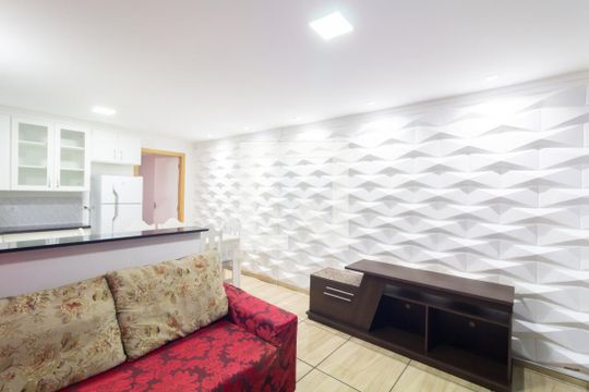 Sala de casa para alugar com 1 quarto, 44m² em Cidade Antônio Estêvão de Carvalho, São Paulo