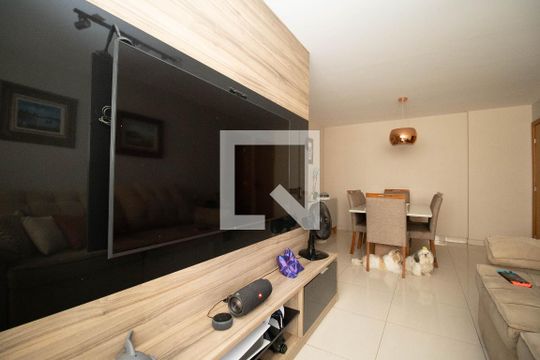 Sala de apartamento à venda com 3 quartos, 100m² em Águas Claras, Brasília