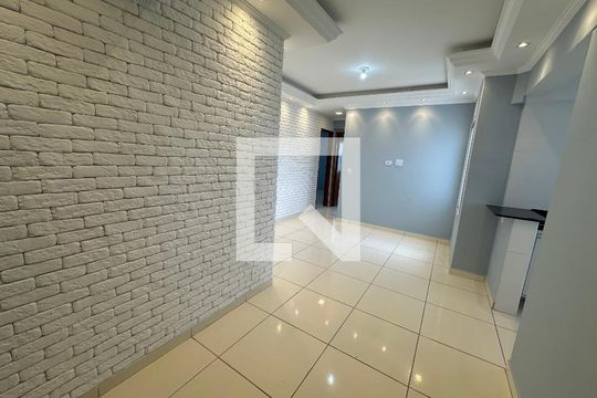 Sala de apartamento para alugar com 2 quartos, 52m² em Centro, São Vicente