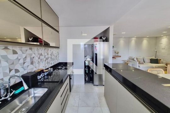 Cozinha  de apartamento à venda com 3 quartos, 168m² em Jardim America, Belo Horizonte